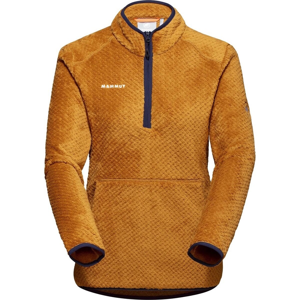 Mammut Fleece Pullover Women's Size S Quarter Zip Jacket Gold